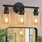 Zarbitta 3-Light Bathroom Light Fixtures, Bathroom Wall Lamp by Zarbitta