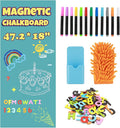 Magnetic Chalkboard Contact Paper by Ykall