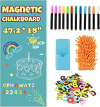 Magnetic Chalkboard Contact Paper by Ykall