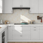 Grasscloth Textured Wallpaper White Gray Linen Thick 24" X 394" Fabric Contact - Image 6