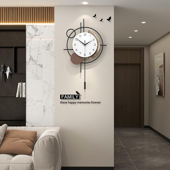 Wall Clock Decorative Modern Wall Clocks - Image 2