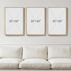 Framed Matisse Wall Art, 3 Piece Large Canvas Abstract Art Prints - Image 8