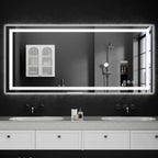 55"x30" LED Bathroom Mirror - Image 9