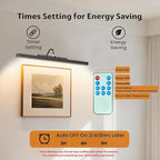 24Inch Picture Lights Battery Powered 6000mAh -3 Pack Black Wireless Remote - Image 7