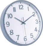 Wall Clocks Battery Operated 10 inch Modern Wall Clock, Silent Non Ticking Wall - Image 2