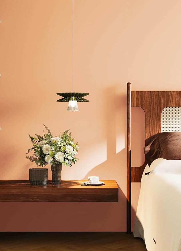 Dimoon 118''x17.7'' Orange Peel and Stick Wallpaper Contact Paper Modern Self - Image 6