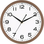 AKCISOT Wall Clock, Modern Small Wall Clocks Battery Operated 10 Inch, Silent by Akcisot