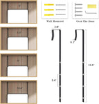 Full Length Door Mirror 14x48, Metal Frame - Image 8