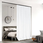 Room Divider Curtains for Ceiling Track Rod, 8.3 ft Wide x 8 ft Tall, 1 Panel - Image 2
