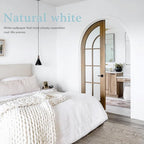 Dimoon 394''x23.6'' Peel and Stick Wallpaper White Contact Paper - Image 9