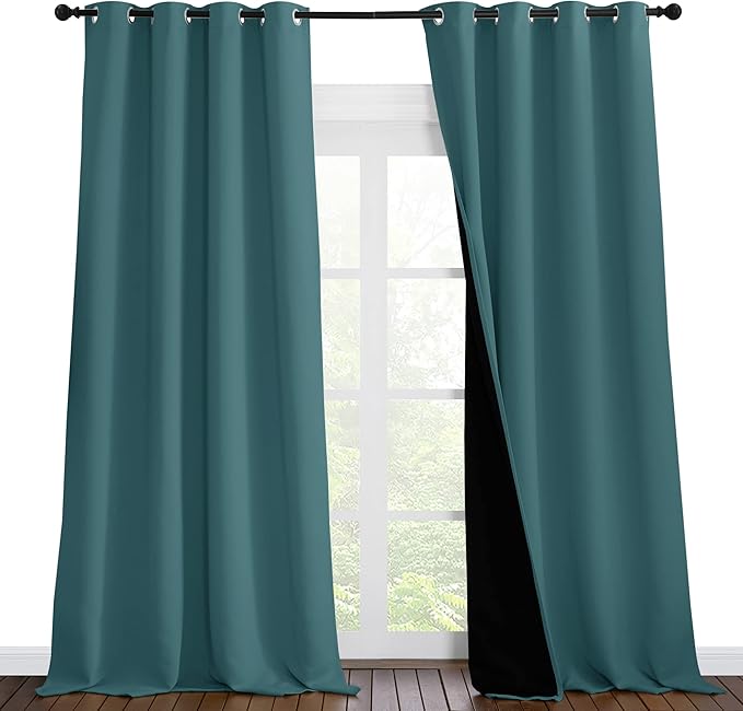 NICETOWN 100% Blackout Blinds, Laundry Room Decor Window Treatment Curtains by NICETOWN