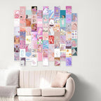 KBKBART Anime Aesthetic Wall Collage Kit, Anime Photo Wall Collage Posters - Image 6