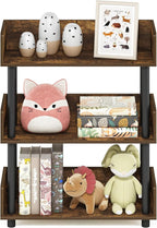Furinno TURN-N-TUBE Display Shelf, 3-Tier Storage Shelves - Image 4