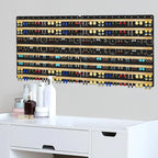 Peg Board, 4 Pack Metal Pegboard Panels Black Pegboards Wall Organizer - Image 9