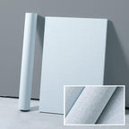 Yancorp Textured Fabric Grasscloth Peel and Stick Wallpaper Blue Contact Paper - Image 3