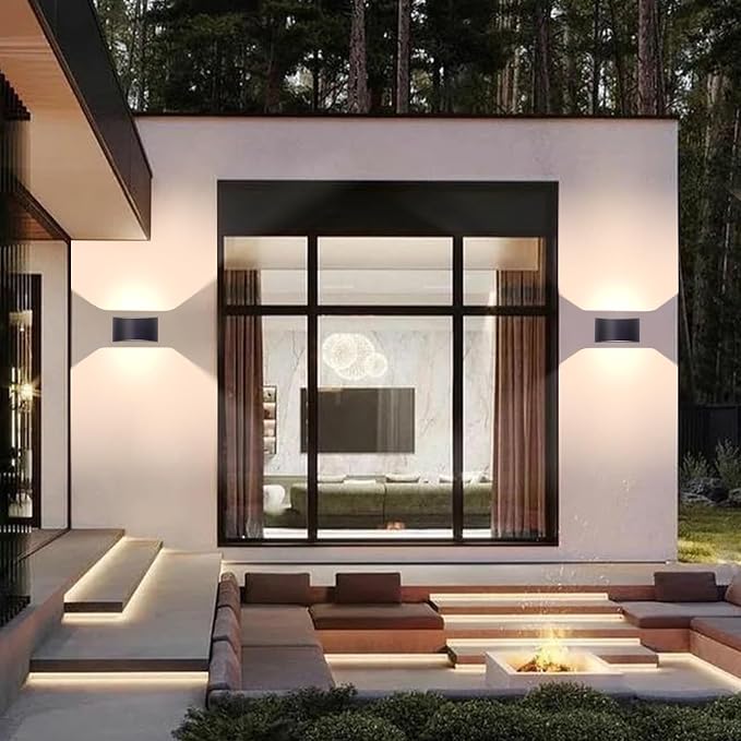 KICAAO Modern LED Wall Sconce, Warm White 3000K, Hardwired Indoor Wall Lights - Image 3