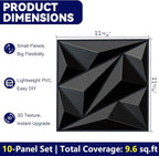 3D Wall Panel for Interior Wall Decor, PVC Wall Panels for Living Room Bedroom - Image 3