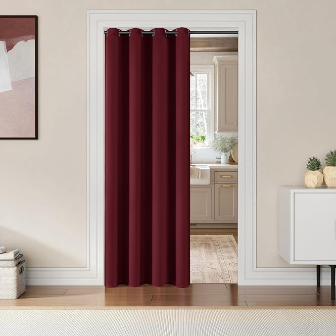 ChrisDowa Blackout Curtains 120 Inches Long - Image 2