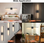 Tartek Battery Operated Wall Sconces Set of Two, Rechargeable Wall Lights - Image 8