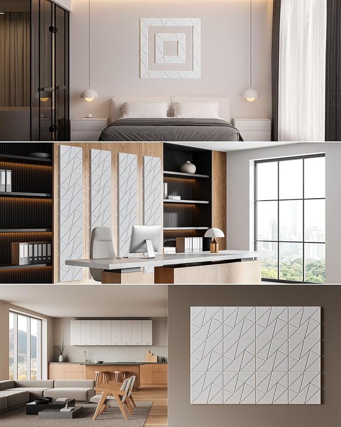 22-Pack Acoustic Panels, Peel & Stick Sound Proof Foam Panels - Image 7