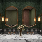 Dark Green Peel and Stick Wallpaper - Image 9