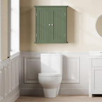 ChooChoo Bathroom Wall Cabinet, Over The Toilet Space Saver Storage Cabinet - Image 2