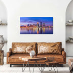 Louisville Skyline Wall Art Kentucky Wall Decor Sunset Downtown Pictures - Image 3
