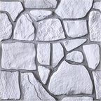 Commomy Peel and Stick Rock Wall Tiles by CommomyDecor