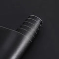 Arthome17 x240 Black Peel and Stick Wallpaper, Matte Black Contact Paper by ArthomeWALLDECOR