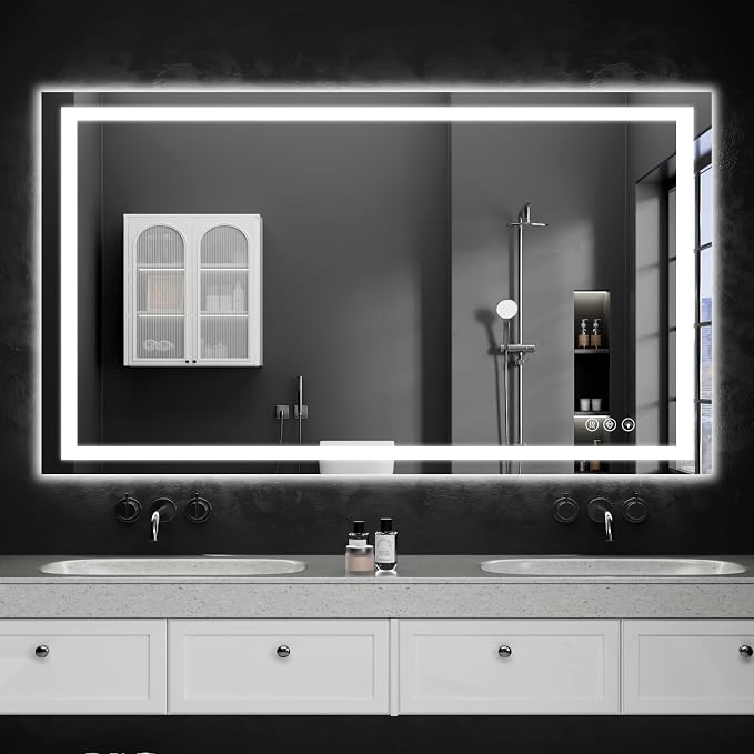 LED Bathroom Mirrors 38"x48" Bathroom Mirror - Image 9