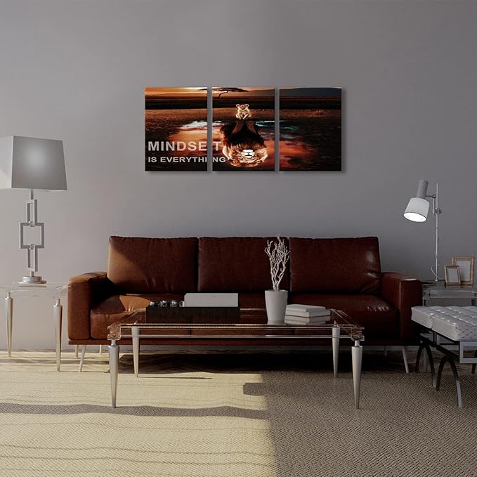 KAWAHONE Inspiration Quotes Wall Art, Motivational Determination Patience - Image 4
