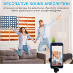 JBER Art Acoustic Panels, 48×32 Inches Acoustical Wall Panels, Sound Absorbing - Image 6