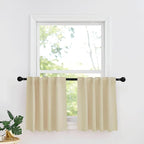 RYB HOME Small Window Curtains by RYBHOME
