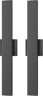 EDISHINE 23.6" Modern Outdoor Wall Lights, 3CCT & 10%-100% Dimmable, IP65 - Image 9