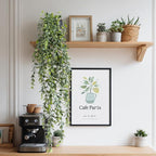 Artificial Hanging Plant 2 Pcs Faux Plant Ivy Vine Faux Eucalyptus Vines Fake - Image 6