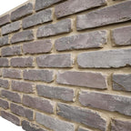 EverStone Aged Brick Faux Brick Panel, 46 7/8"W x 27"H x 1 1/4"D, Limewashed - Image 7