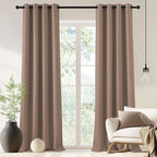NICETOWN Blackout Drapery Curtain Panel 90 inches Long by NICETOWN