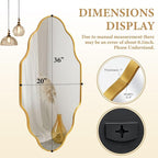 Scalloped Mirror for Bathroom - Image 5