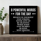 Inspirational Wall Decor, Motivational Canvas Painting Wall Art - Image 4