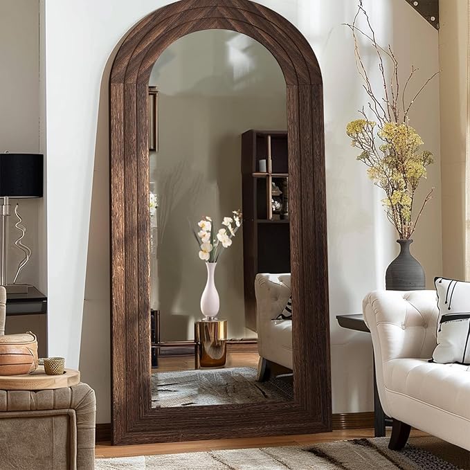 ZHUNFA Arched Full Length Mirror by ZHUNFA
