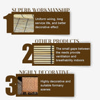 Outdoor Reed Roller Blinds, Retro Bamboo Roller Blinds, Anti-UV and Waterproof - Image 4