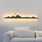 Qcyuui Wall Sconce with Remote Control 47.2inch Dimmable LED Wall Lights Black - Image 9