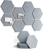 Fluxynara Hexagon Cork Board Alternative by FLUXYNARA