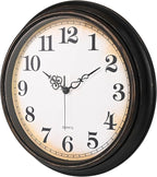 Yoiolclc Large Wall Clock 16 Inch Silent Non-Ticking Vintage Wall Clocks - Image 8