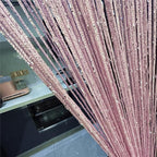 ave split Decorative Door String Curtain Wall Panel Fringe Window Room Divider - Image 2