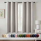 MIULEE Blackout Curtains for Bedroom Living Room 2 Panels, Thermal Insulated by MIULEE