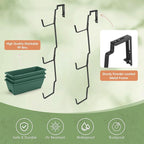 OYEAL Window Boxes Planters Deck Railing Planter Boxes - Image 7