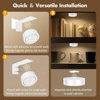 3Pcs Picture Light Battery Operated, Wireless Led Painting Light - Image 9