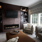 EverStone Aged Brick Faux Brick Panel, 46 7/8"W x 27"H x 1 1/4"D, Stratus Color - Image 11