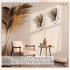 Jexine 4 Pcs Hanging Planters - Image 4